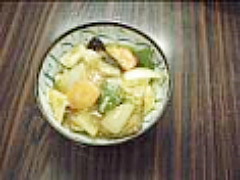 鯵の酢豚風